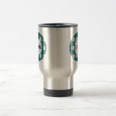 Personalisiertes Travel Mug mit PATH-Muster Reisebecher (Mittel)