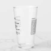 Personalisiertes Trinkglas Glas (Links)