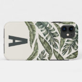 Personalisiertes Tropenblatt Case-Mate iPhone Hülle (Rückseite (Horizontal))