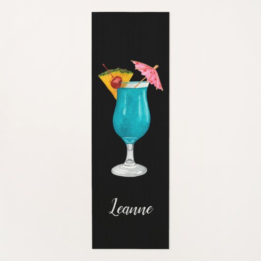 Personalisiertes Tropengetränk Yogamatte (Vorderseite)