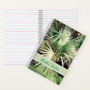Personalisiertes Tropical Graphic Palm Tree Notebo Notizblock