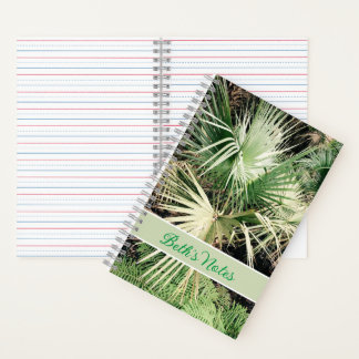 Personalisiertes Tropical Graphic Palm Tree Notebo Notizblock