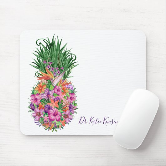 Personalisiertes tropisches Ananas Mousepad (Mit Mouse)