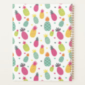 Personalisiertes tropisches Ananas-Muster Planer (Rückseite)