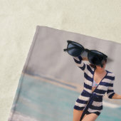 Personalisiertes tropisches Thema benutzerdefinier Strandtuch (Beispiel)