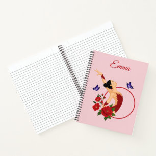 Personalisiertes Turner-Notizbuch Notizblock