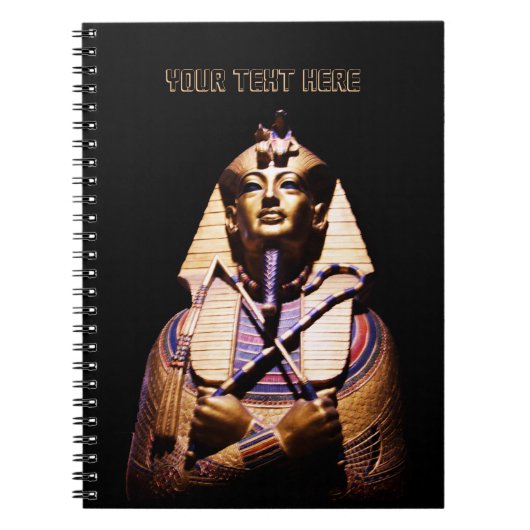 Personalisiertes Tutankhamun Notizbuch Notizblock (Vorderseite)