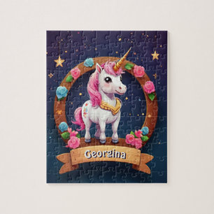 Personalisiertes Twilight Unicorn Puzzle