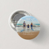 Personalisiertes Übergeben der Foto-Text-Schaltflä Button (Vorne & Hinten)