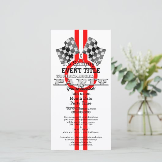 Personalisiertes überkomprimiertes Leistungs-Party (Stehend Vorderseite)