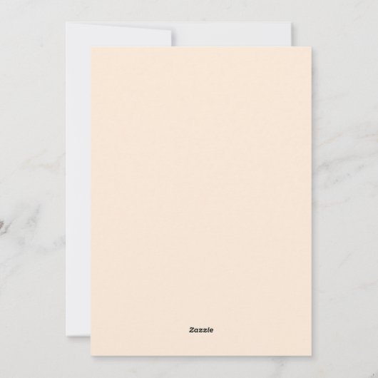 Personalisiertes Uferkreuz Feiertagskarte (Rückseite)