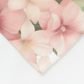 Personalisiertes Uferkreuz Fleecedecke (Ecke)