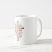 Personalisiertes Uferkreuz Kaffeetasse (VorderseiteRechts)