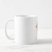 Personalisiertes Uferkreuz Kaffeetasse (Links)