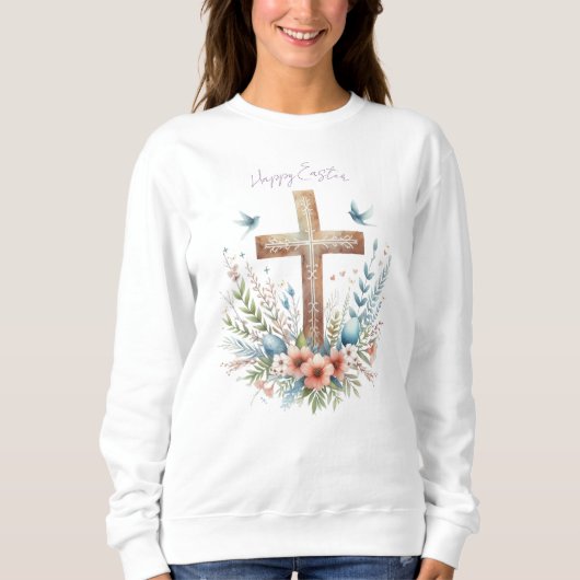 Personalisiertes Uferkreuz Sweatshirt (Vorderseite)