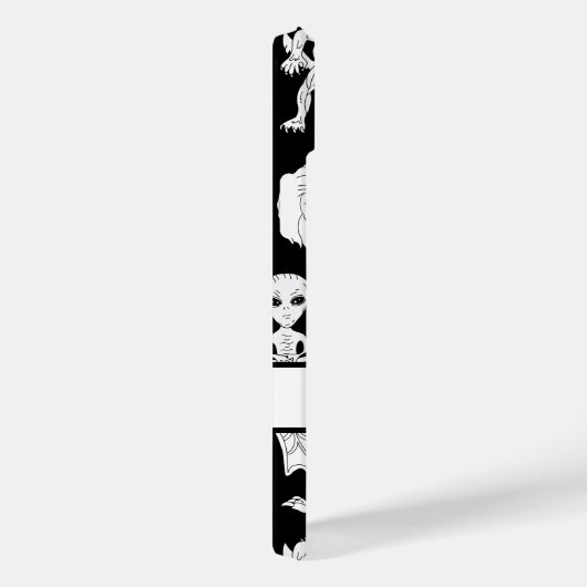 Personalisiertes UFO, Alien, Bigfoot Cryptid Case-Mate iPhone Hülle (Rückseite / Rechts)