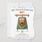 Personalisiertes Ugly Sweater Party Einladung (Vorderseite)
