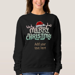 Personalisiertes Ugy Christmas Sweatshirt Sweater