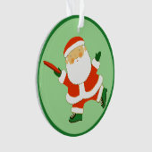 Personalisiertes Ultimate Frisbee Ornament (Vorderseite)