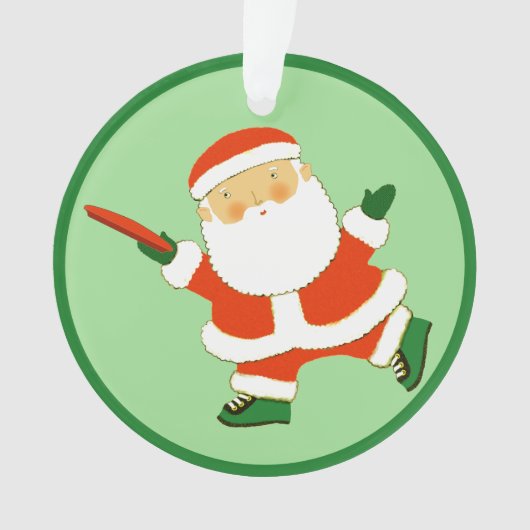 Personalisiertes Ultimate Frisbee Ornament (Vorderseite)