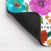 Personalisiertes und feines Watercolor Mousepad (Ecke)