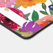 Personalisiertes und feines Watercolor Schreibtischunterlage (Ecke)