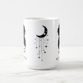 Personalisiertes unordentliches Knoblauchzeichen A Kaffeetasse (Mittel)