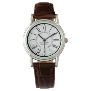 Personalisiertes Unternehmen Armbanduhr