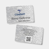 Personalisiertes Unternehmen Ausweis (Vorder- & Rückseite)