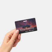 Personalisiertes Unternehmen Ausweis (Handheld)