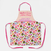 Personalisiertes Unternehmen Cupcake Bakery Schürze (Vorderseite)