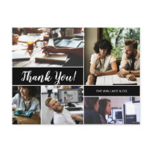 Personalisiertes Unternehmen Foto Collage Vielen D