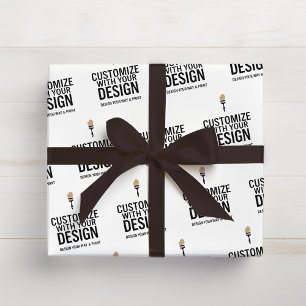 Personalisiertes Unternehmen für kleine Unternehme Geschenkpapier