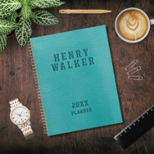 Personalisiertes Unternehmen mit Aquamarinem Vegan