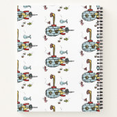 Personalisiertes Unterseeboot Notizblock (Rückseite)