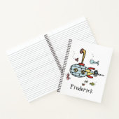 Personalisiertes Unterseeboot Notizblock (Innenseite)