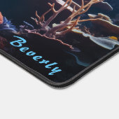 Personalisiertes Unterwasser-Korallenriff Schreibtischunterlage (Ecke)