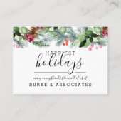 Personalisiertes Urlaubsgeschäft Visitenkarte (Vorderseite)