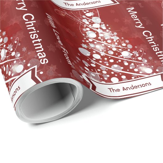 Personalisiertes Urlaubspapier Geschenkpapier (Rolleneckpunkt)