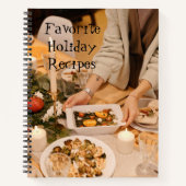 Personalisiertes Urlaubsrezeptbuch Notizblock (Vorderseite)