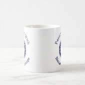 Personalisiertes US-Marine-Emblem Kaffeetasse (Mittel)