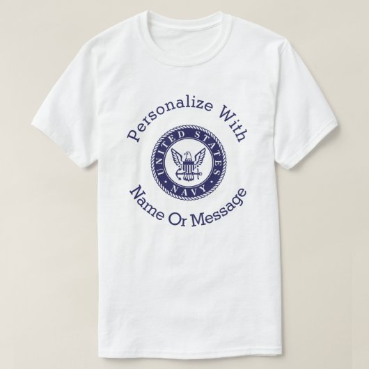 Personalisiertes US-Marine-Emblem T-Shirt