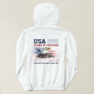 Personalisiertes USA 1776 America's 250. Jubiläum Hoodie