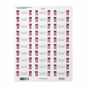 Personalisiertes USA-Flag-Image (Vorne)