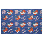 Personalisiertes USA Patriotic Design Stoff (Fat Quarter (45,7 x 55,9 cm))