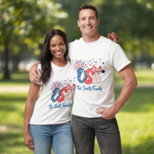 Personalisiertes USA-patriotisches T-Shirt