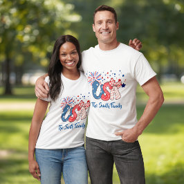 Personalisiertes USA-patriotisches T-Shirt