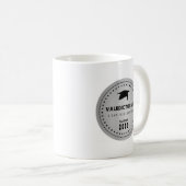 Personalisiertes valädiktorianisches Geschenk, sch Kaffeetasse (VorderseiteRechts)