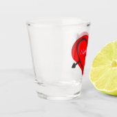 Personalisiertes Valentin Schnapsglas (Links)