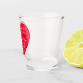 Personalisiertes Valentin Schnapsglas (Rechts)